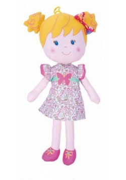 Lalka szmaciana Alice 35cm motylek