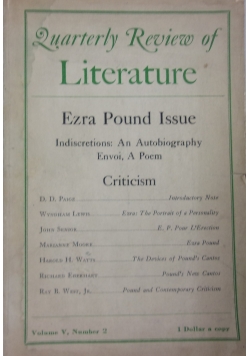 Luarterly Review of Literature