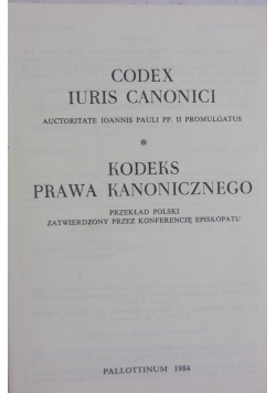 Kodeks Prawa Kanonicznego