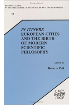 In itinere European cities and the birth of modern scientific philosophy