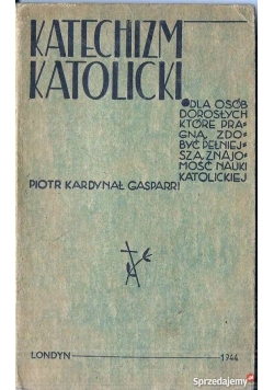 Katechizm Katolicki , 1934r.