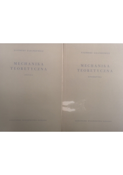 Mechanika teoretyczna: statyka i kinematyka