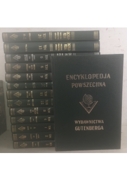 Encyklopedia powszechna, zestaw 14 tomów