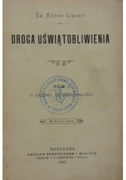 Drogą uświętobliwienia, 3 tomy,  1907r.