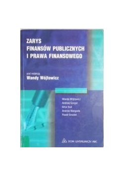 Zarys finansów publicznych i prawa finansowego