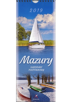 Kalendarz Pocztówkowy Mazury 2019
