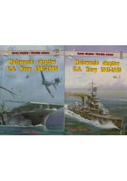 Malowanie okrętów U.S. Navy 1941 - 1945 Tomy II