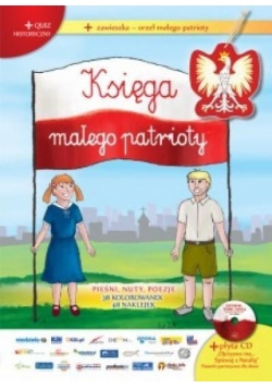 Księga małego patrioty Kolorowanka M Flaga + 1 CD