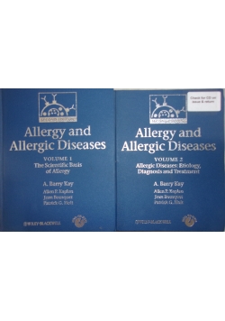 Allergy and allergic diseases, Tom I i II
