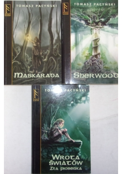 Wrota światów - zła piosenka / Sherwood / Maskarada -  zestaw 3 książek
