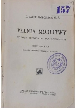 Pełna modlitwy, 1924 r.