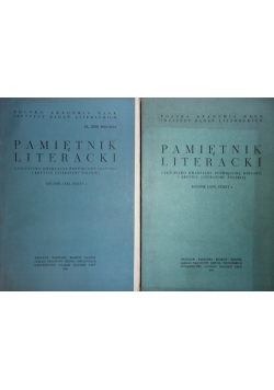 Pamiętnik literacki, zeszyt 1 i 4