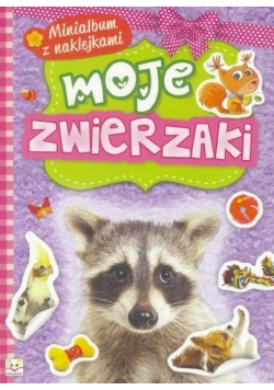 Minialbum z naklejkami - Moje zwierzaki