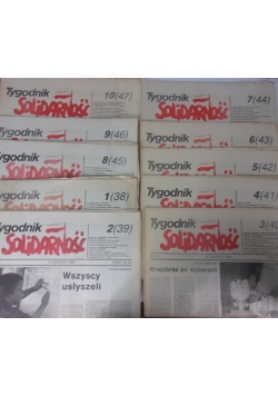Tygodnik Solidarność, nr. 1 - 10