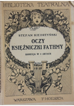 Oczy księżniczki fathmy  1921 r.
