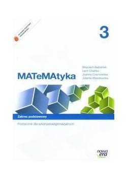 Matematyka 3 Podręcznik Zakres podstawowy