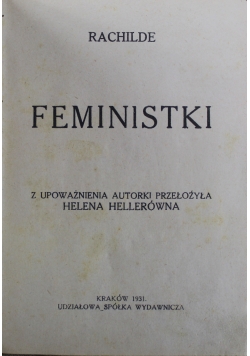Feministki 1931 r