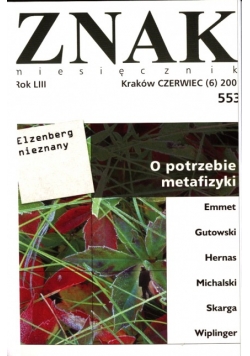 Znak miesięcznik czerwiec (6) 2001