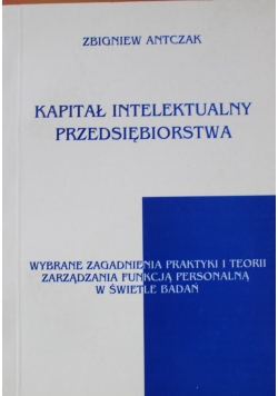 Kapitał intelektualny przedsiębiorstwa