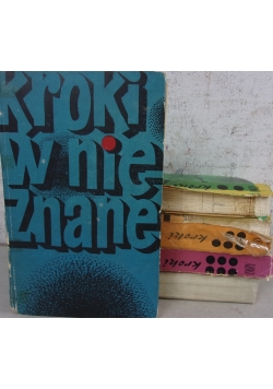 Kroki w nieznane , zestaw 5 tomów