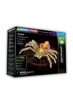 Klocki laser pegs 6 w 1 Spider