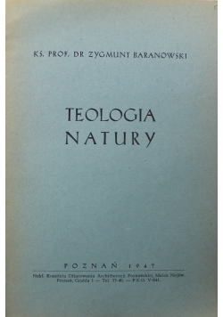 Teologia natury 1947 r