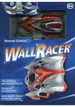 Szalona wyścigówka Wall Racer czerwony