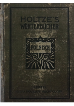 Słownik Polskiego i Niemieckiego Języka, 1920r.