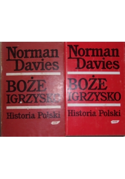 Boże igrzysko Historia Polski 2 książki