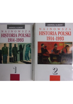 Najnowsza historia Polski 1914-1939, tom 1-2