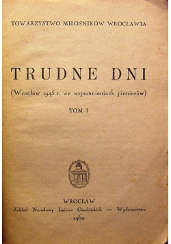 Trudne dni