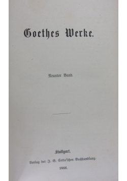Goethes Werke, 1886r.
