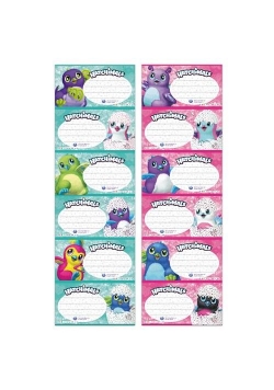 Naklejki na zeszyt Hatchimals (25szt)