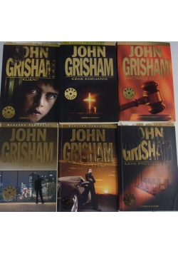 John Grischam zestaw 6 książek