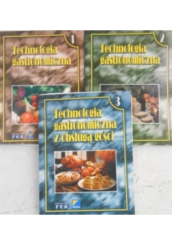 Technologia gastronomiczna, Tom I-III