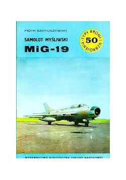 Samolot myśliwski MIG- 19