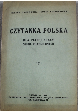 Czytanka Polska 1935 r