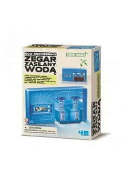 Zegar zasilany wodą Eco-Engineering