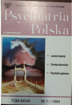 Psychiatria Polska tom XXVIII nr 1
