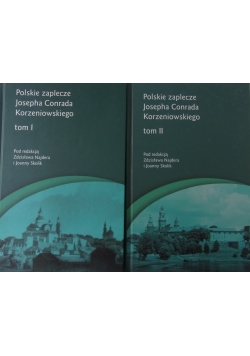 Polskie zaplecze Josepha Conrada Korzeniowskiego tom 1 i 2