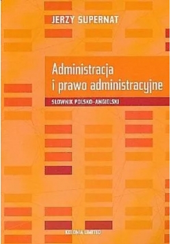 Administracja i prawo administracyjne
