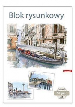 Blok rysunkowy A3/50K 90g (5szt)