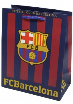 Torba papierowa jumbo FC Barcelona