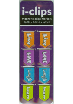 Zakładka magnetyczna Żyj kochaj