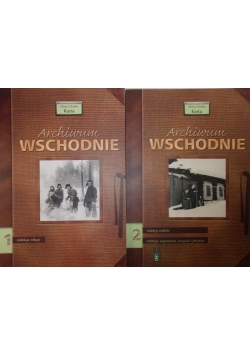 Archiwum wschodnie. Zestaw 2 książek