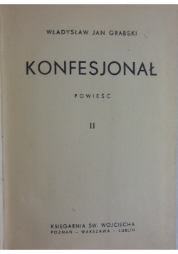 Konfesjonał, T. II, 1948 r.