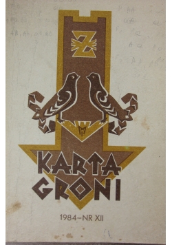 Karta Groni 1987-NR XII