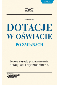 Dotacje w oświacie po zmianach