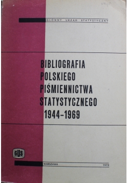 Bibliografia polskiego piśmiennictwa statystycznego