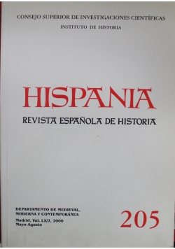 Hiszpania Revista Espanola de Historia
